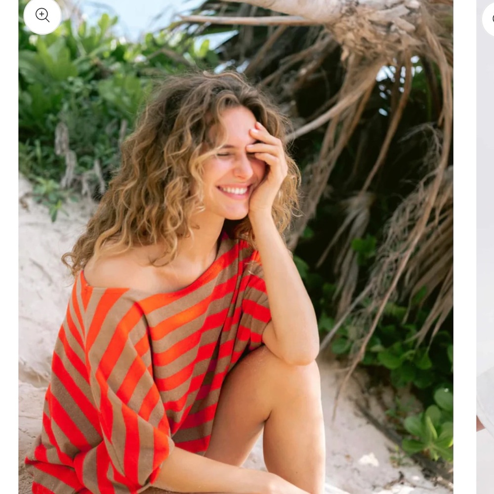 Mer-Sea & Co. - Captiva Terry Slouch Tee OS
